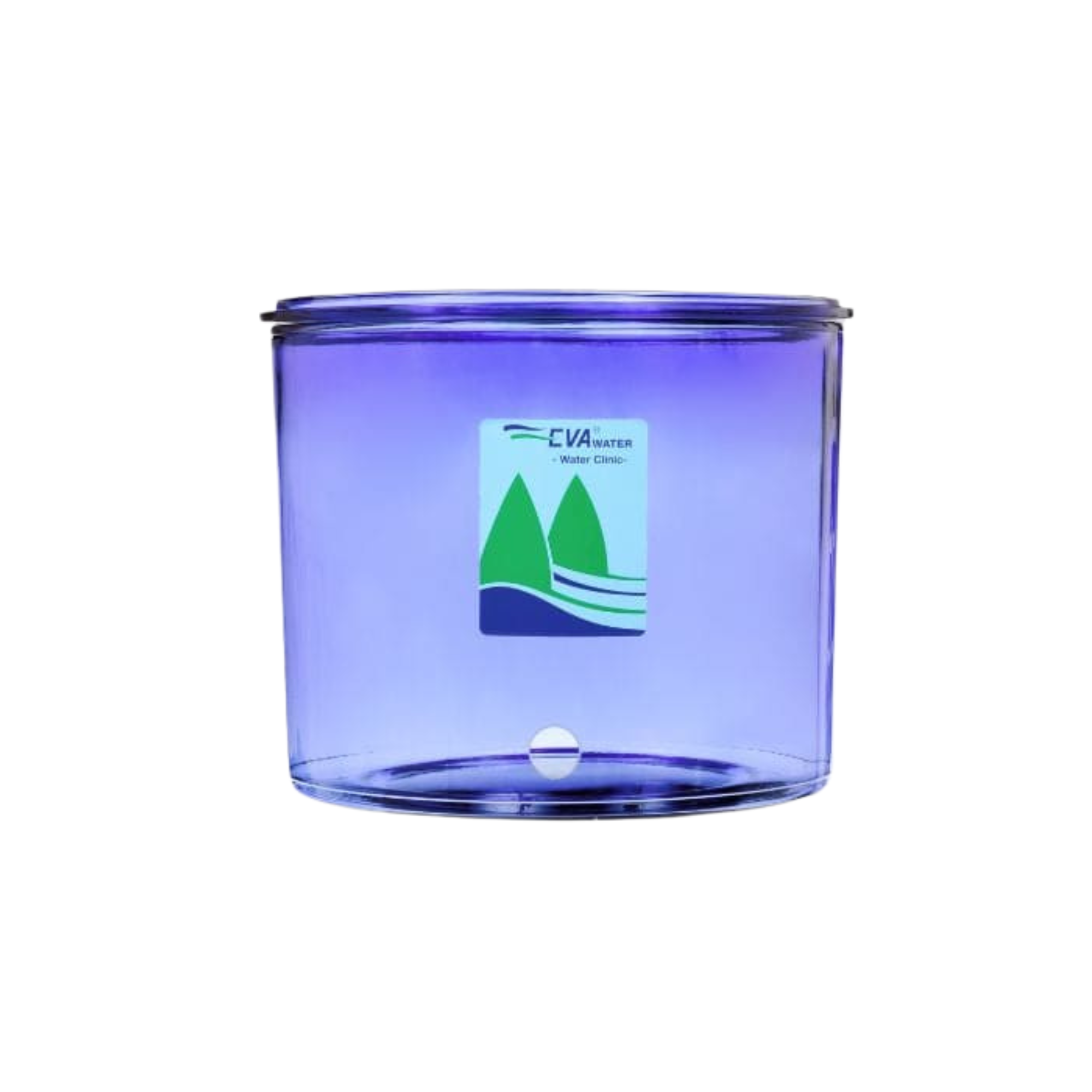 Cuve inferieure seule en verre - fontaine EVA - bep et plc - 12 litres