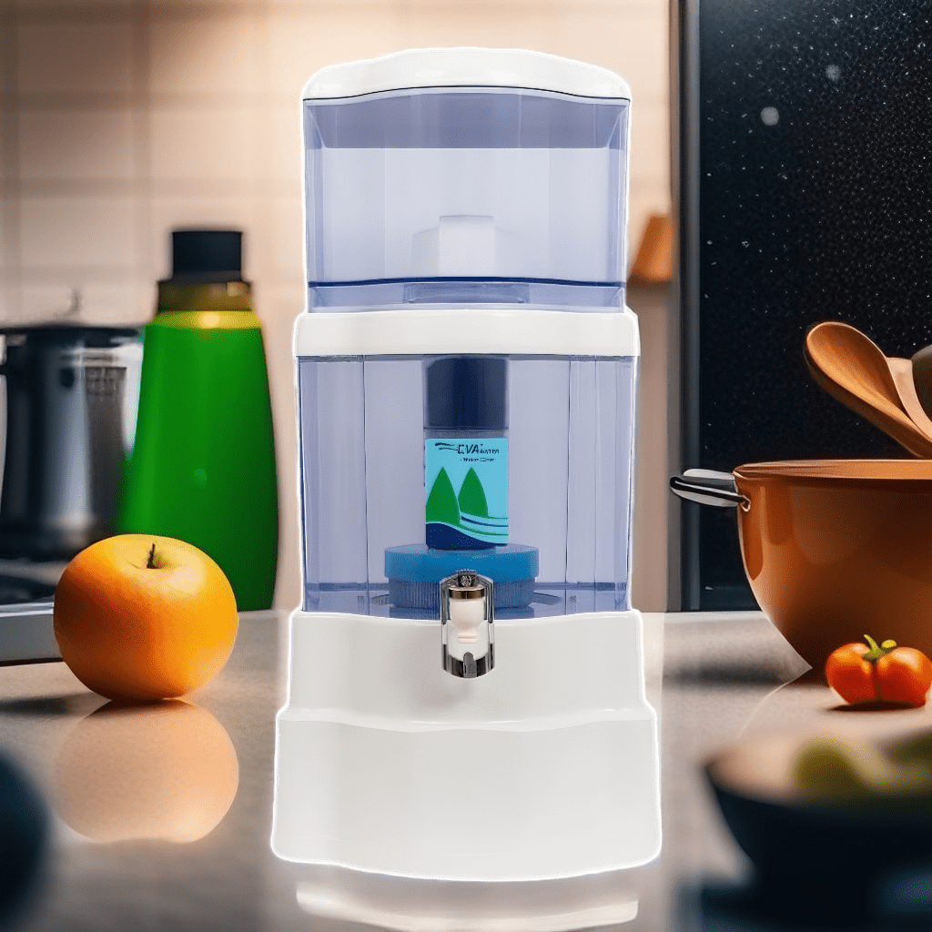 EVA UNITED LTD fontaine à eau eva Fontaine a eau filtrante EVA bep, 25 litres - avec système magnétique