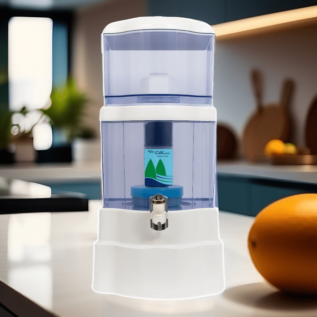 EVA UNITED LTD fontaine à eau eva Fontaine a eau filtrante EVA plc, 25 litres - sans système magnétique