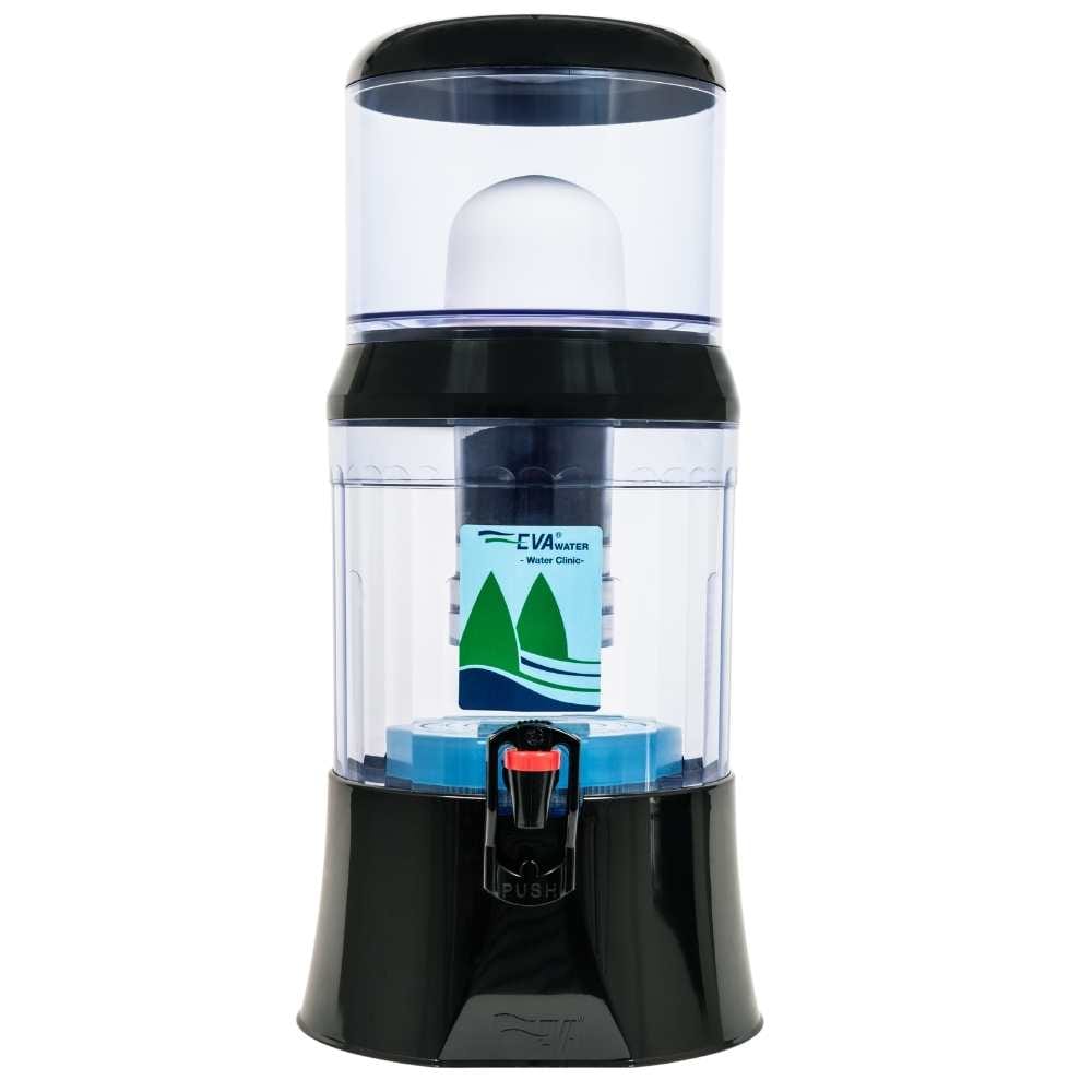 EVA UNITED LTD fontaine à eau eva Fontaine a eau filtrante EVA plc, 7 litres - noire - sans système magnétique