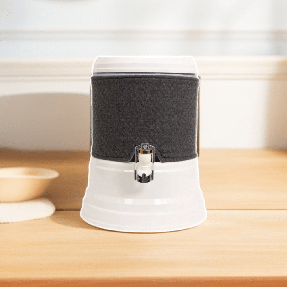 EVA UNITED LTD housses cuve plastique inférieure 12 litres Housse bac inférieur - Fontaine Eva 12 litres - coloris Gris clair - Gris foncé