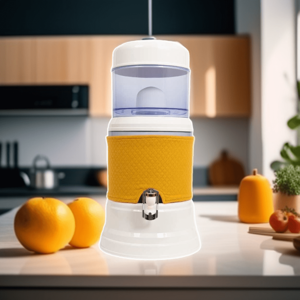 EVA UNITED LTD housses cuve plastique inférieure 12 litres Housse bac inférieur - Fontaine Eva 12 litres - coloris - jaune