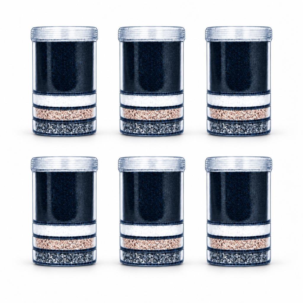 Filter cartridges - Pack of 6 - Eva fountain 