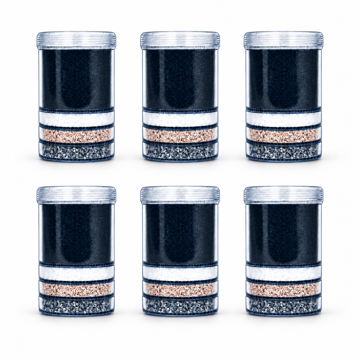 Cartouches filtrantes - Lot de 6 - Fontaine Eva